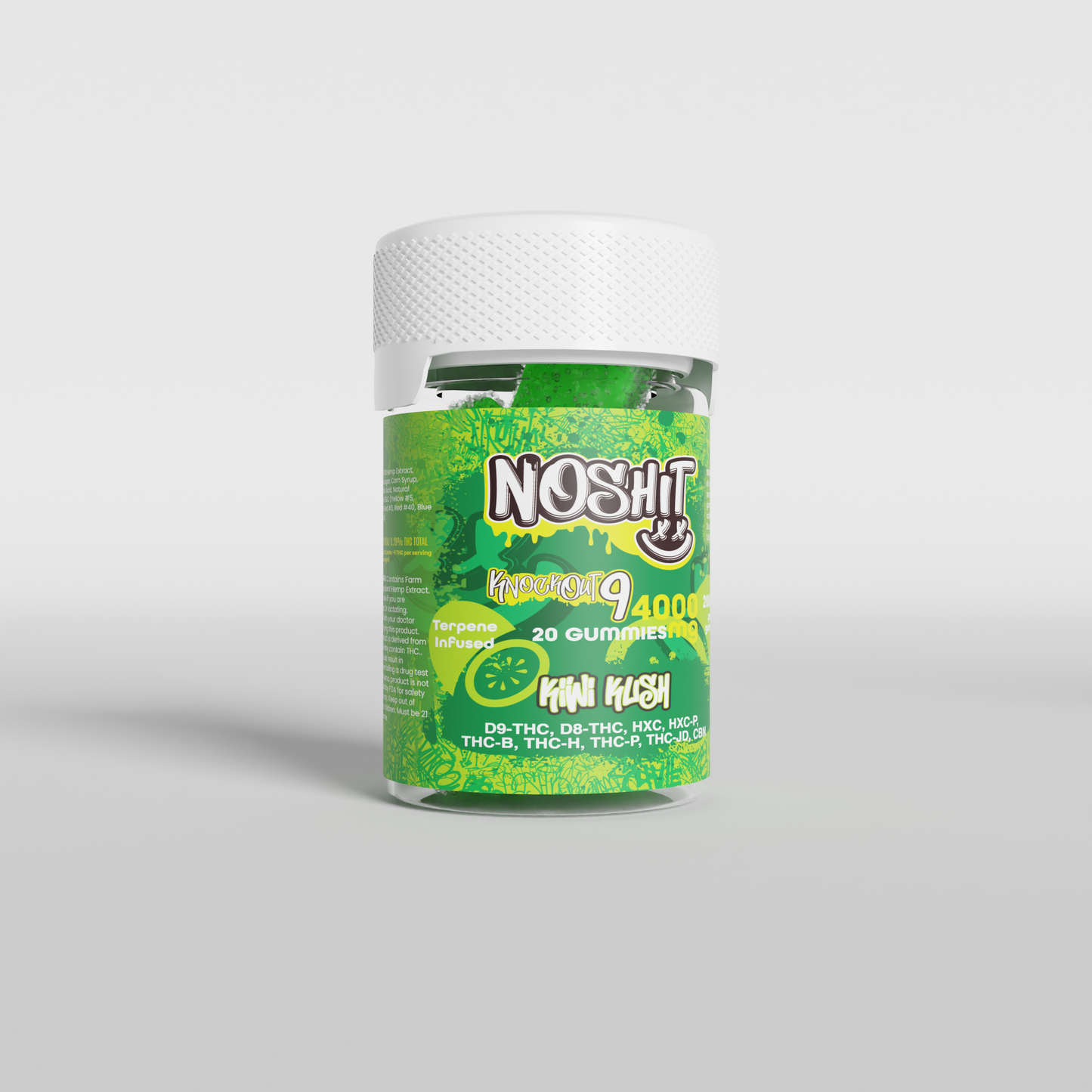 4000MG 20ct Knock Out Gummies