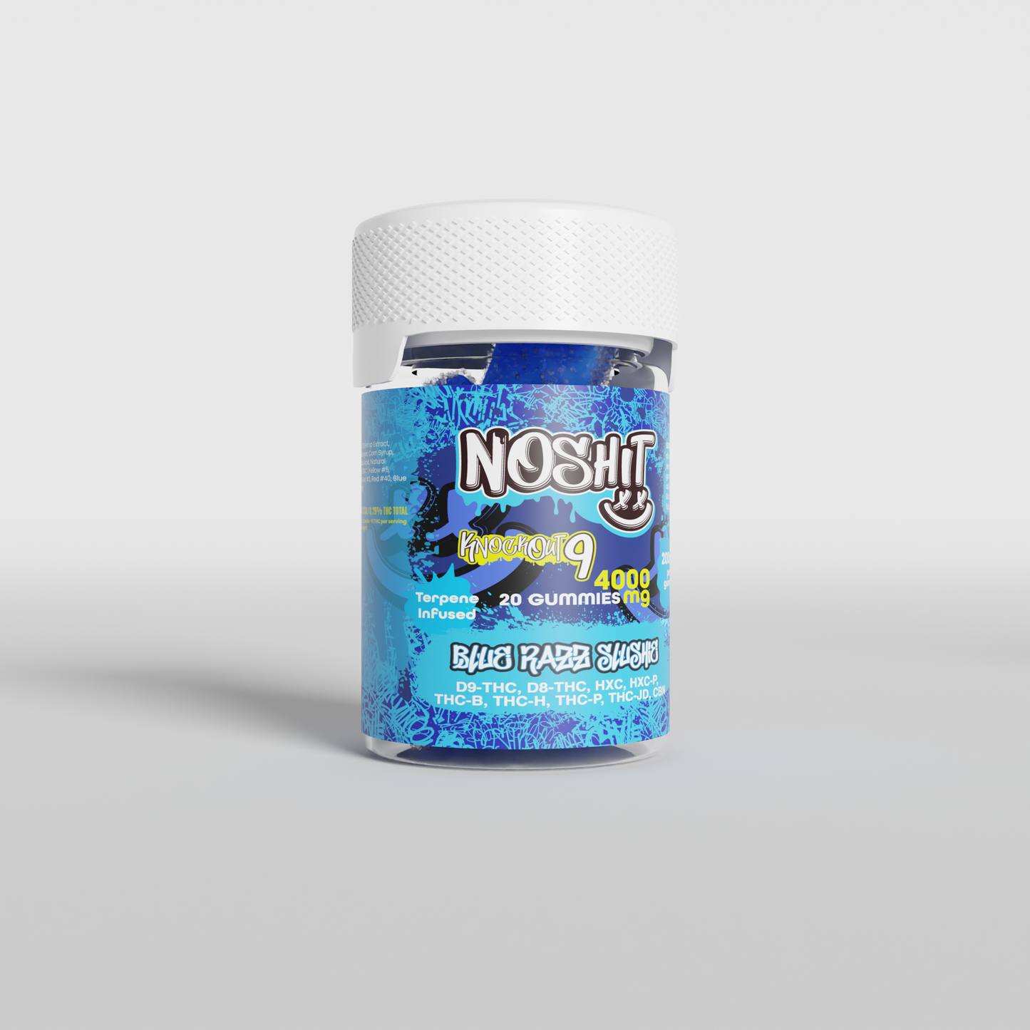 4000MG 20ct Knock Out Gummies
