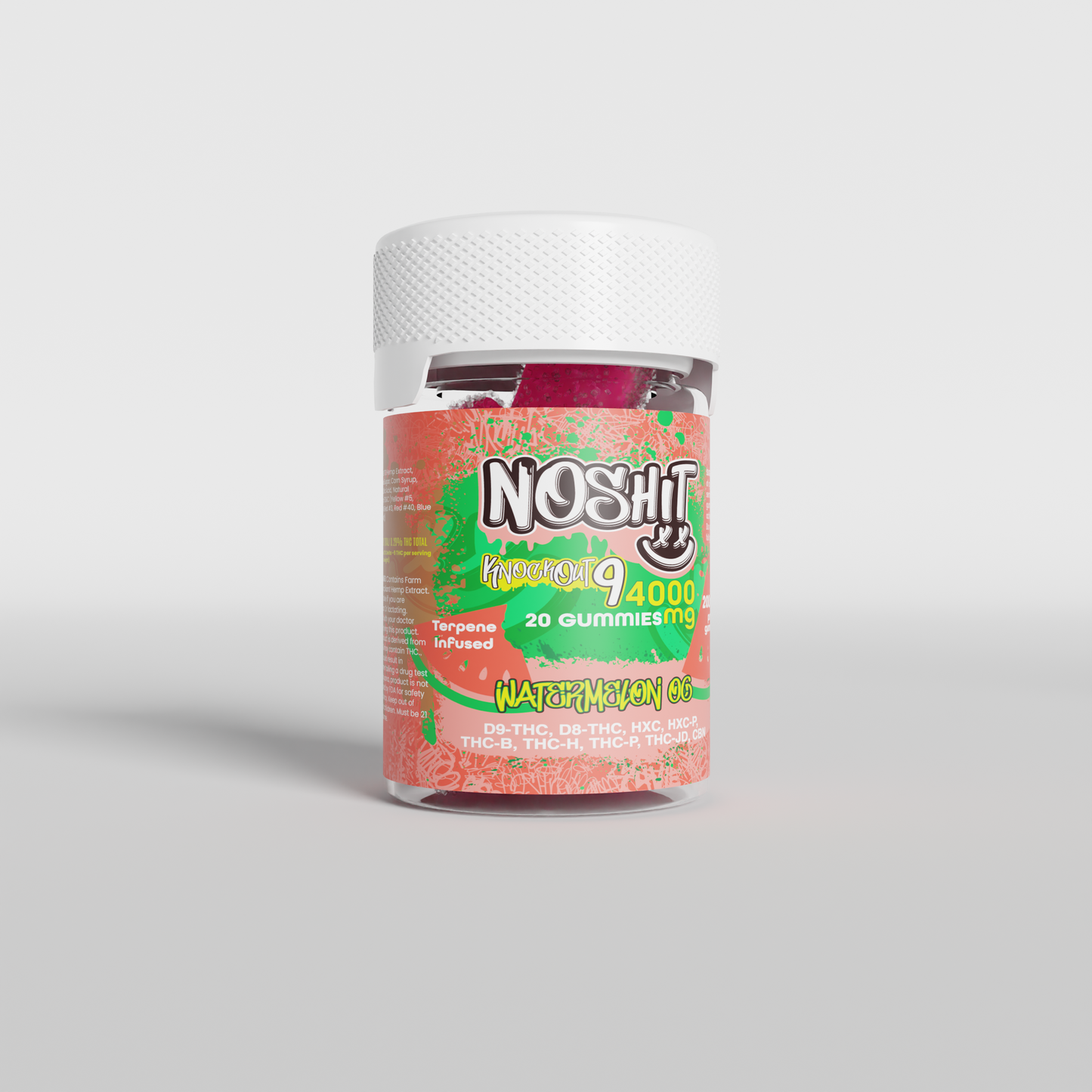 4000MG 20ct Knock Out Gummies