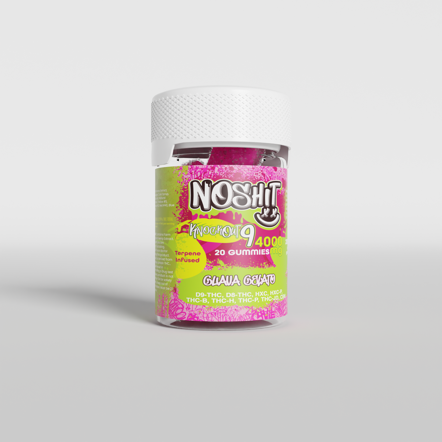 4000MG 20ct Knock Out Gummies