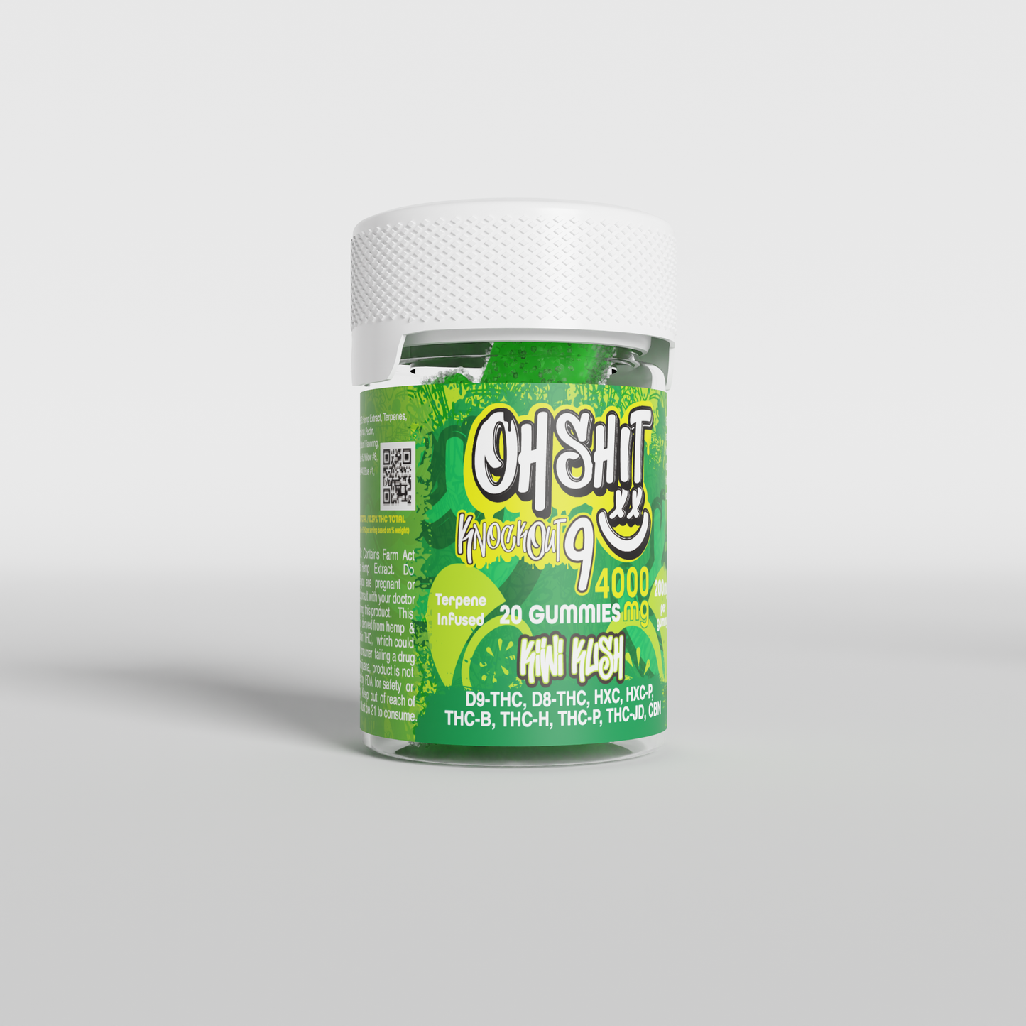 4000MG 20ct Knock Out Gummies