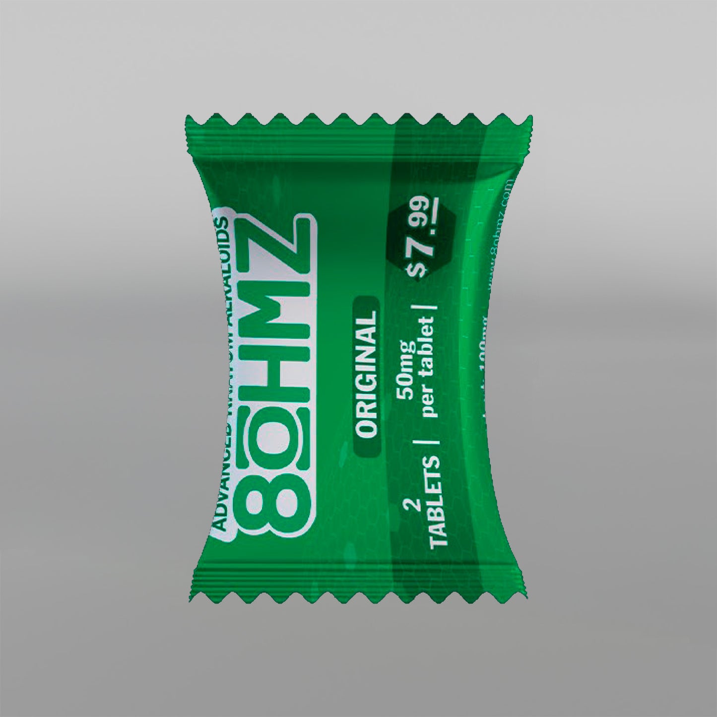 80ohmz 50mg 2ct Kratom Tablets