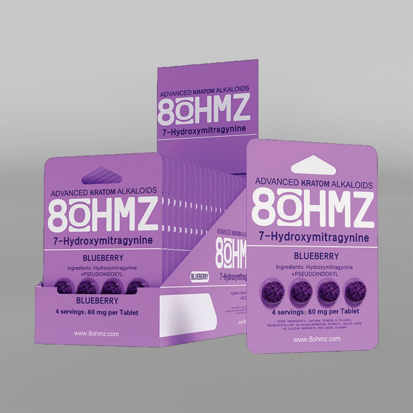 8OHMZ 7-OH 4ct Tabs