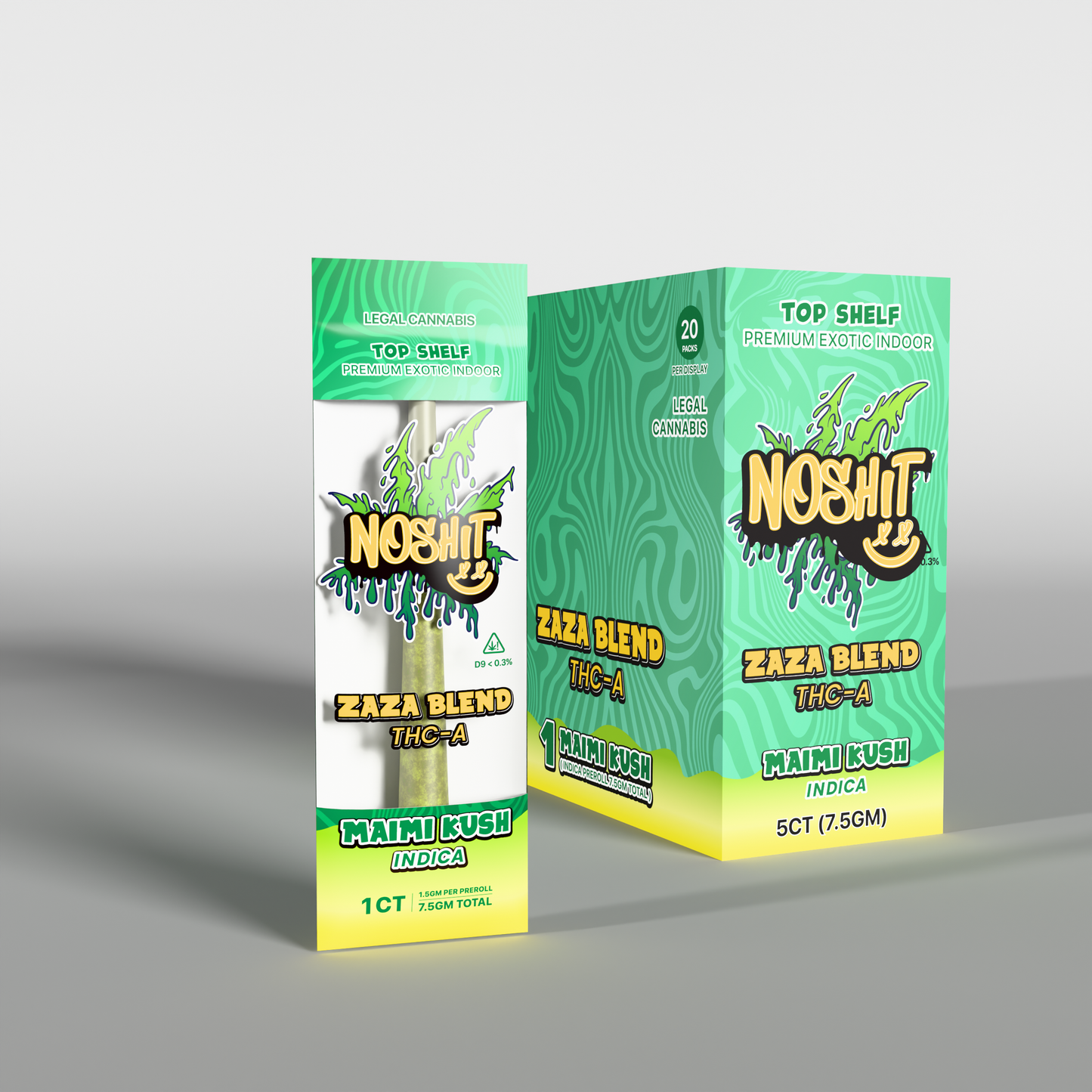 THC-A Zaza Blend 1ct Preroll